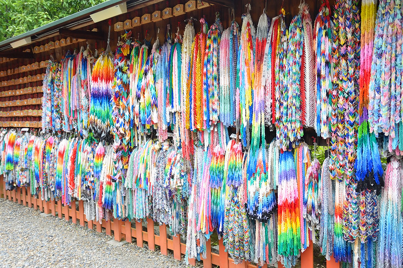 Senbazuru at Fushimi Inari Taisha Shrine