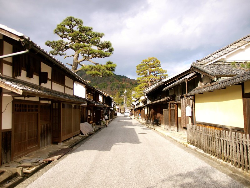Streets at Omihachiman, Shiga, Japan