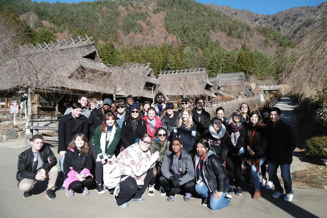 KCP Fall 2017 Students at Yamanashi