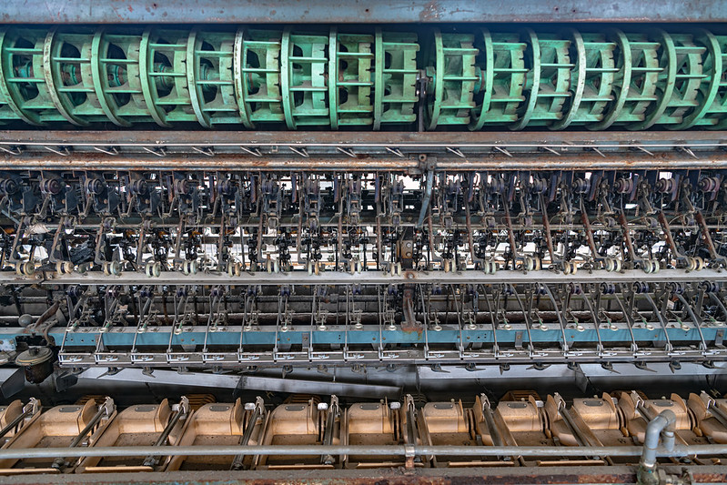 Chastity thread device of the Tomioka Silk Mill