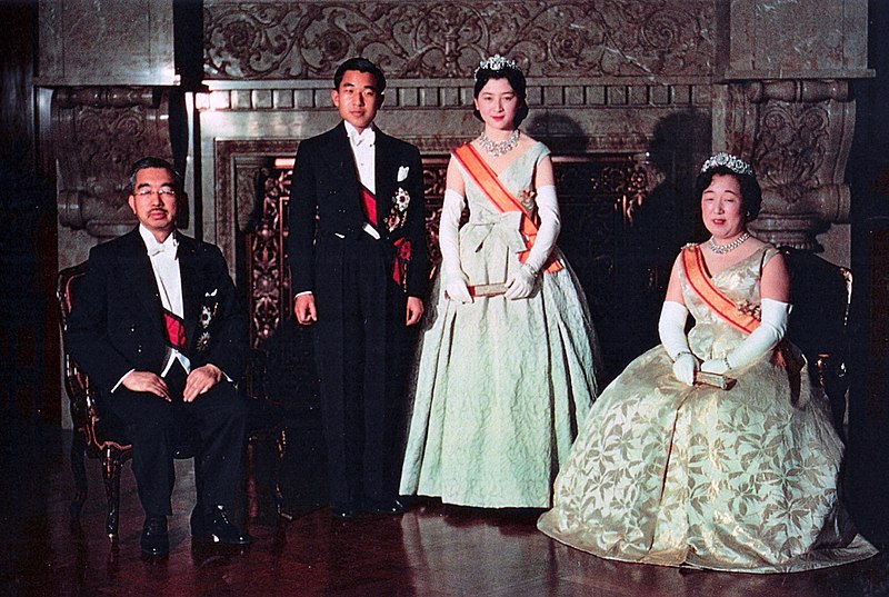 Crown Prince Akihito and Princess Michiko's wedding